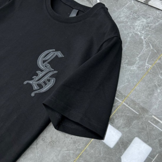 CHROME HEARTS Chrome Hearts 2022SS Men's Short Sleeve T-shirt Popular Topic CHROME HEARTS Chrome Hearts 2022SS Men's Short Sleeve T-shirt Popular Topic