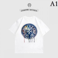 2022SS short-sleeved T-shirt classic design CHROME HEARTS Chrome Hearts