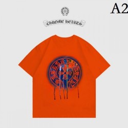 2022SS short-sleeved T-shirt classic design CHROME HEARTS Chrome Hearts