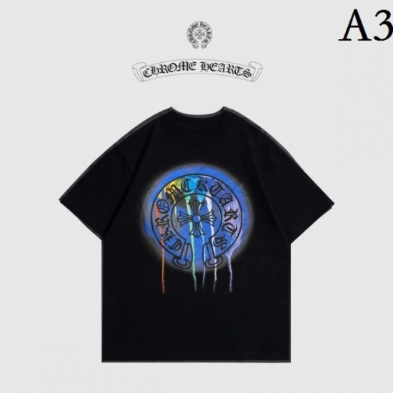 2022SS short-sleeved T-shirt classic design CHROME HEARTS Chrome Hearts 2022SS short-sleeved T-shirt classic design CHROME HEARTS Chrome Hearts