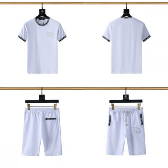 DOLCE & GABBANA Men's Short Sleeve T-shirt 2022 New Calm Dolce & Gabbana DOLCE & GABBANA Men's Short Sleeve T-shirt 2022 New Calm Dolce & Gabbana