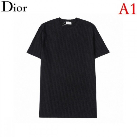 DIOR Men's Short Sleeve T-shirt 2022 New Summer essential item Dior DIOR Men's Short Sleeve T-shirt 2022 New Summer essential item Dior