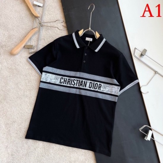 DIOR Men's Short Sleeve T-shirt 2022 New Loose item Dior DIOR Men's Short Sleeve T-shirt 2022 New Loose item Dior