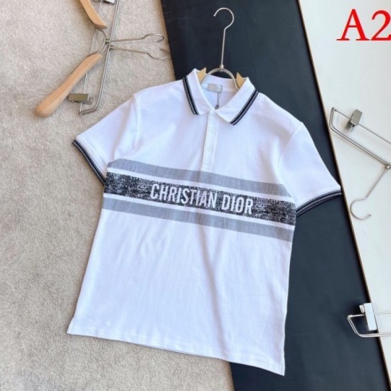 DIOR Men's Short Sleeve T-shirt 2022 New Loose item Dior DIOR Men's Short Sleeve T-shirt 2022 New Loose item Dior