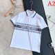 DIOR Men's Short Sleeve T-shirt 2022 New Loose item Dior DIOR Men's Short Sleeve T-shirt 2022 New Loose item Dior