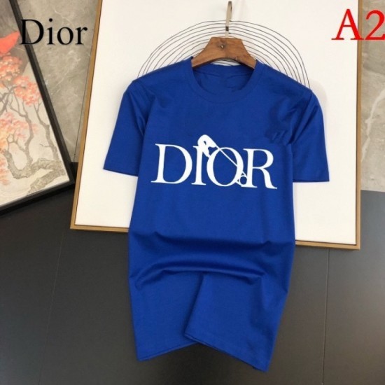 DIOR Men's Short Sleeve T-shirt 2022 New Dior with excellent assertiveness DIOR Men's Short Sleeve T-shirt 2022 New Dior with excellent assertiveness
