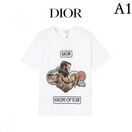 2022SS Latest ☆ Popular ☆ Hot topic DIOR Dior Men's and women's short sleeve T-shirt 2022SS Latest ☆ Popular ☆ Hot topic DIOR Dior Men's and women's short sleeve T-shirt