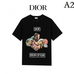 2022SS Latest ☆ Popular ☆ Hot topic DIOR Dior Men's and women's short sleeve T-shirt