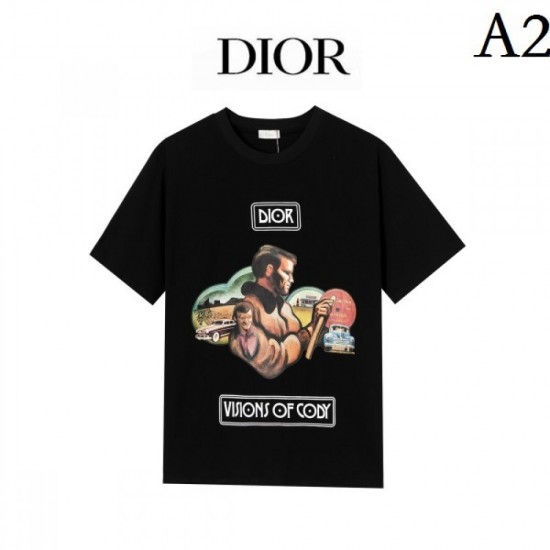 2022SS Latest ☆ Popular ☆ Hot topic DIOR Dior Men's and women's short sleeve T-shirt 2022SS Latest ☆ Popular ☆ Hot topic DIOR Dior Men's and women's short sleeve T-shirt