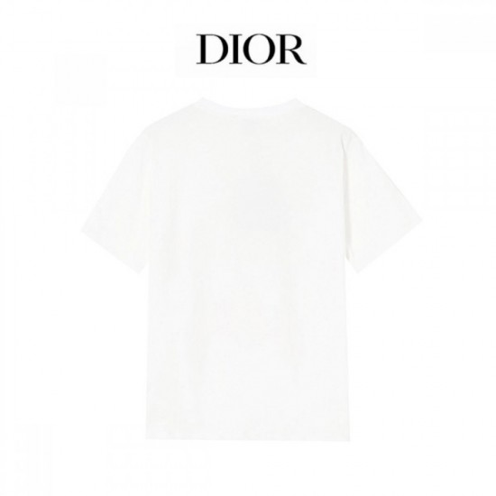 2022SS Latest ☆ Popular ☆ Hot topic DIOR Dior Men's and women's short sleeve T-shirt 2022SS Latest ☆ Popular ☆ Hot topic DIOR Dior Men's and women's short sleeve T-shirt