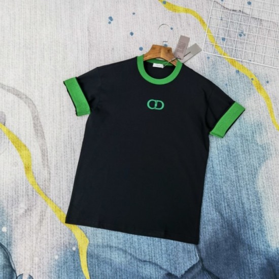 2022SS Limited design Popular before sold out DIOR Dior Men's and women's short sleeve T-shirt 2022SS Limited design Popular before sold out DIOR Dior Men's and women's short sleeve T-shirt