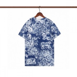 Men's T-shirt with the impression of a fashionable expert 2022SS DIOR Dior