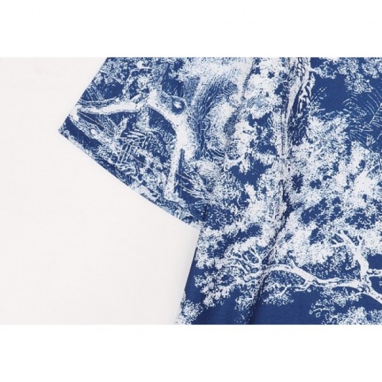 Men's T-shirt with the impression of a fashionable expert 2022SS DIOR Dior Men's T-shirt with the impression of a fashionable expert 2022SS DIOR Dior