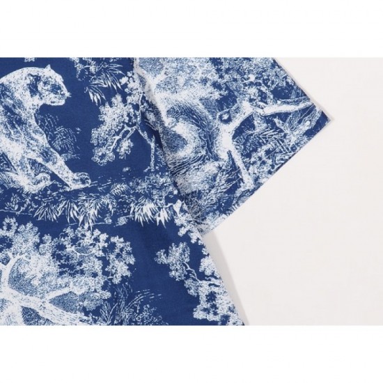 Men's T-shirt with the impression of a fashionable expert 2022SS DIOR Dior Men's T-shirt with the impression of a fashionable expert 2022SS DIOR Dior