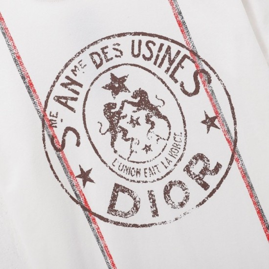 DIOR Dior 2022SS men's short-sleeved T-shirt is decided in this summer DIOR Dior 2022SS men's short-sleeved T-shirt is decided in this summer