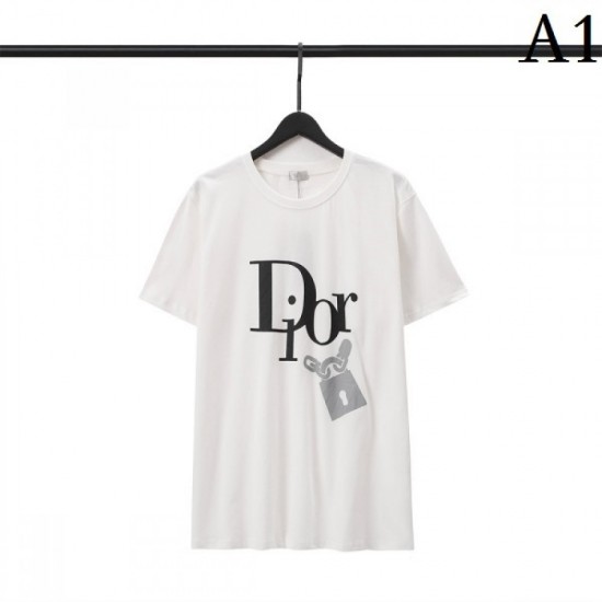 DIOR Dior 2022SS Men's Short Sleeve T-shirt This spring and summer up-and-coming top DIOR Dior 2022SS Men's Short Sleeve T-shirt This spring and summer up-and-coming top
