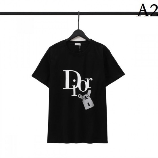 DIOR Dior 2022SS Men's Short Sleeve T-shirt This spring and summer up-and-coming top DIOR Dior 2022SS Men's Short Sleeve T-shirt This spring and summer up-and-coming top
