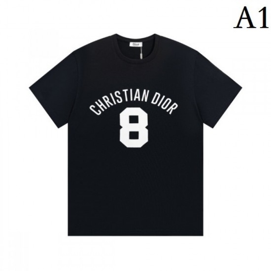 2022SS short-sleeved T-shirt Summer new popular model DIOR Dior 2022SS short-sleeved T-shirt Summer new popular model DIOR Dior