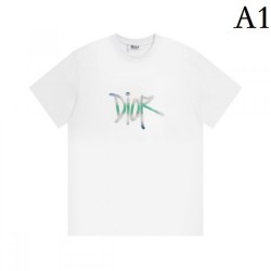 2022SS short-sleeved T-shirt Fan must-see new spring and summer DIOR Dior