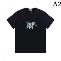 2022SS short-sleeved T-shirt Fan must-see new spring and summer DIOR Dior