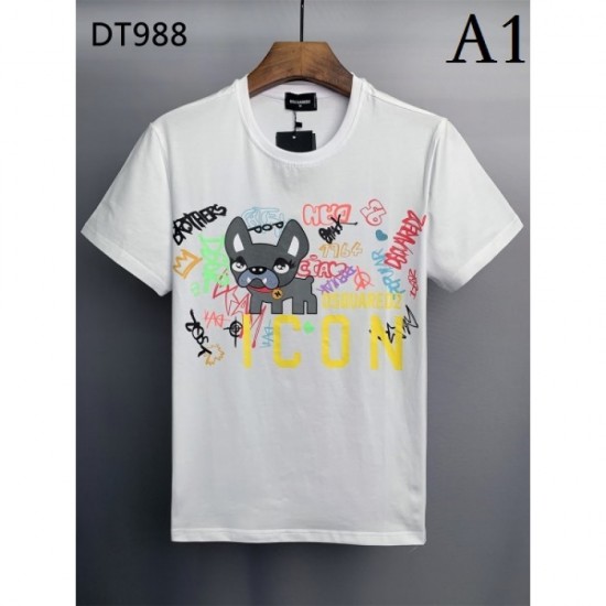Spring-like seasonal men's T-shirt 2022SS DSQUARED2 Dsquared Spring-like seasonal men's T-shirt 2022SS DSQUARED2 Dsquared