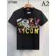 Spring-like seasonal men's T-shirt 2022SS DSQUARED2 Dsquared Spring-like seasonal men's T-shirt 2022SS DSQUARED2 Dsquared