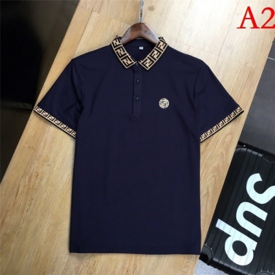 FENDI Men's Short Sleeve T-shirt 2022 New Give a beautiful impression Fendi FENDI Men's Short Sleeve T-shirt 2022 New Give a beautiful impression Fendi