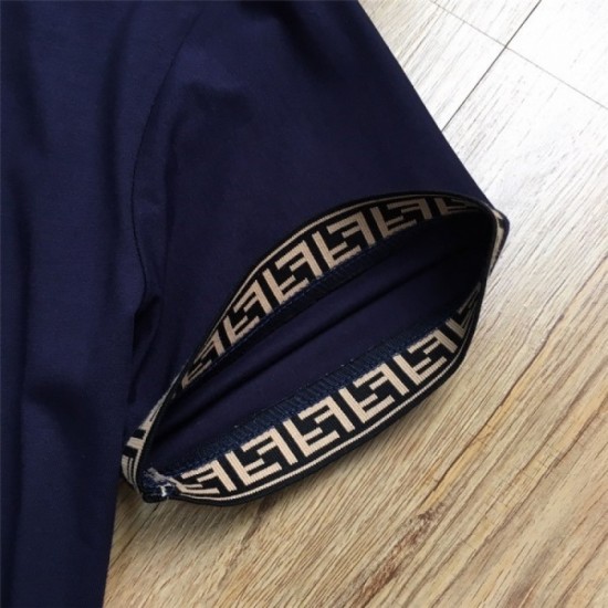 FENDI Men's Short Sleeve T-shirt 2022 New Give a beautiful impression Fendi FENDI Men's Short Sleeve T-shirt 2022 New Give a beautiful impression Fendi