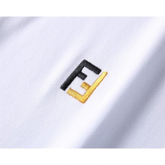 FENDI Men's Short Sleeve T-shirt 2022 New New Fashion Point Fendi FENDI Men's Short Sleeve T-shirt 2022 New New Fashion Point Fendi