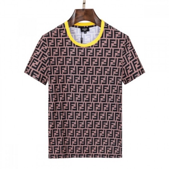 Men's T-shirt with a perfect sense of fashion 2022SS FENDI FENDI Men's T-shirt with a perfect sense of fashion 2022SS FENDI FENDI