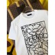 Men's T-shirt 2022SS FENDI Fendi at the cutting edge of the trend Men's T-shirt 2022SS FENDI Fendi at the cutting edge of the trend