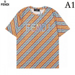 FENDI Fendi 2022SS men's short-sleeved T-shirt brand of this season