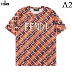 FENDI Fendi 2022SS men's short-sleeved T-shirt brand of this season