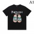 2022SS short-sleeved T-shirt The latest popular topic FENDI Fendi