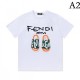 2022SS short-sleeved T-shirt The latest popular topic FENDI Fendi 2022SS short-sleeved T-shirt The latest popular topic FENDI Fendi