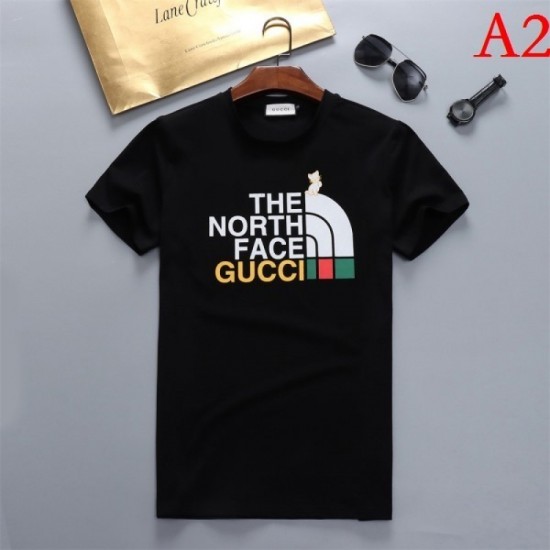GUCCI Men's Short Sleeve T-shirt 2022 New Very Rare Color Gucci GUCCI Men's Short Sleeve T-shirt 2022 New Very Rare Color Gucci