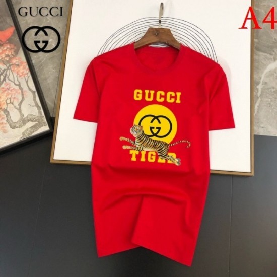 GUCCI Men's Short Sleeve T-shirt 2022 New Korean Fashion Gucci GUCCI Men's Short Sleeve T-shirt 2022 New Korean Fashion Gucci