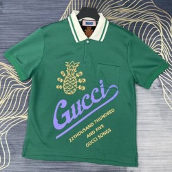 2022SS Limited quantity VIP price GUCCI Gucci men's and women's short sleeve T-shirt