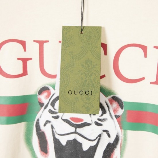 2022SS Popular GUCCI Gucci men's and women's short-sleeved T-shirt 2022SS Popular GUCCI Gucci men's and women's short-sleeved T-shirt