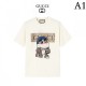 2022SS New limited edition very beautiful color GUCCI Gucci Men's and women's short sleeve T-shirt 2022SS New limited edition very beautiful color GUCCI Gucci Men's and women's short sleeve T-shirt