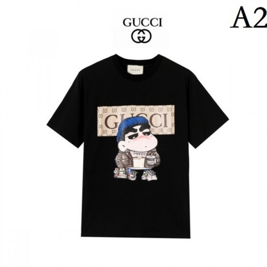 2022SS New limited edition very beautiful color GUCCI Gucci Men's and women's short sleeve T-shirt 2022SS New limited edition very beautiful color GUCCI Gucci Men's and women's short sleeve T-shirt