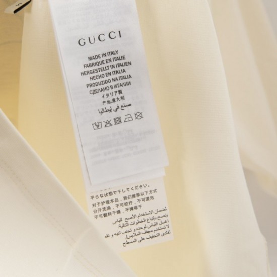 2022SS New limited edition very beautiful color GUCCI Gucci Men's and women's short sleeve T-shirt 2022SS New limited edition very beautiful color GUCCI Gucci Men's and women's short sleeve T-shirt