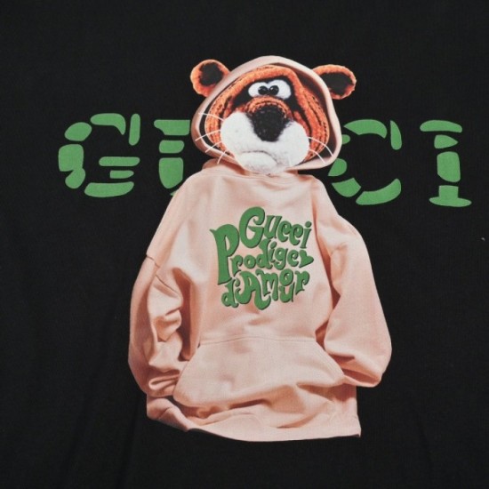 2022SS New limited first come, first served GUCCI Gucci men's and women's short sleeve T-shirt 2022SS New limited first come, first served GUCCI Gucci men's and women's short sleeve T-shirt
