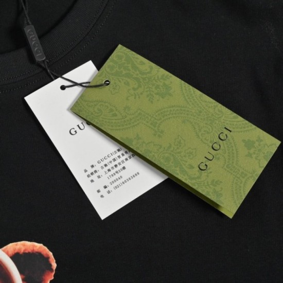 2022SS New limited first come, first served GUCCI Gucci men's and women's short sleeve T-shirt 2022SS New limited first come, first served GUCCI Gucci men's and women's short sleeve T-shirt