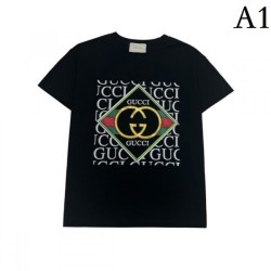 2022SS Gift Optimal Limited Time GUCCI Gucci Men's and Women's Short Sleeve T-shirt