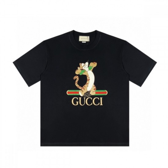 2022SS Latest Featured Fashion GUCCI Gucci Men's Short Sleeve T-shirt 2022SS Latest Featured Fashion GUCCI Gucci Men's Short Sleeve T-shirt