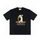 2022SS Latest Featured Fashion GUCCI Gucci Men's Short Sleeve T-shirt 2022SS Latest Featured Fashion GUCCI Gucci Men's Short Sleeve T-shirt