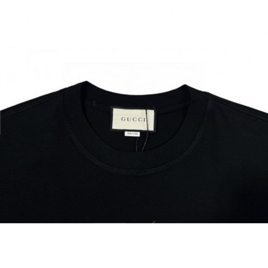 2022SS Latest Featured Fashion GUCCI Gucci Men's Short Sleeve T-shirt 2022SS Latest Featured Fashion GUCCI Gucci Men's Short Sleeve T-shirt