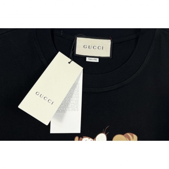 2022SS Latest Featured Fashion GUCCI Gucci Men's Short Sleeve T-shirt 2022SS Latest Featured Fashion GUCCI Gucci Men's Short Sleeve T-shirt