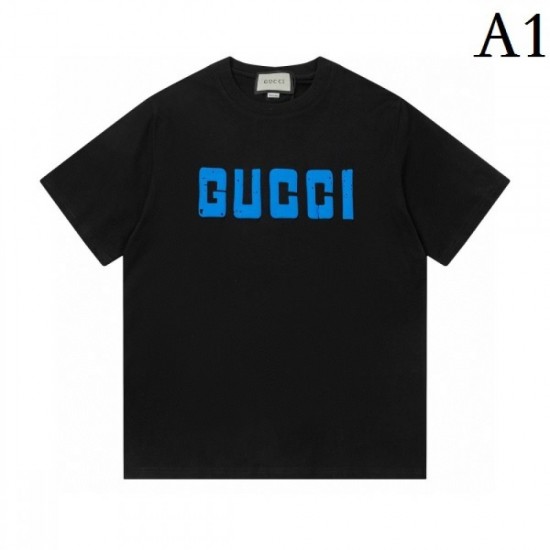 GUCCI Gucci 2022SS men's short-sleeved T-shirt is sure to be the latest trend GUCCI Gucci 2022SS men's short-sleeved T-shirt is sure to be the latest trend